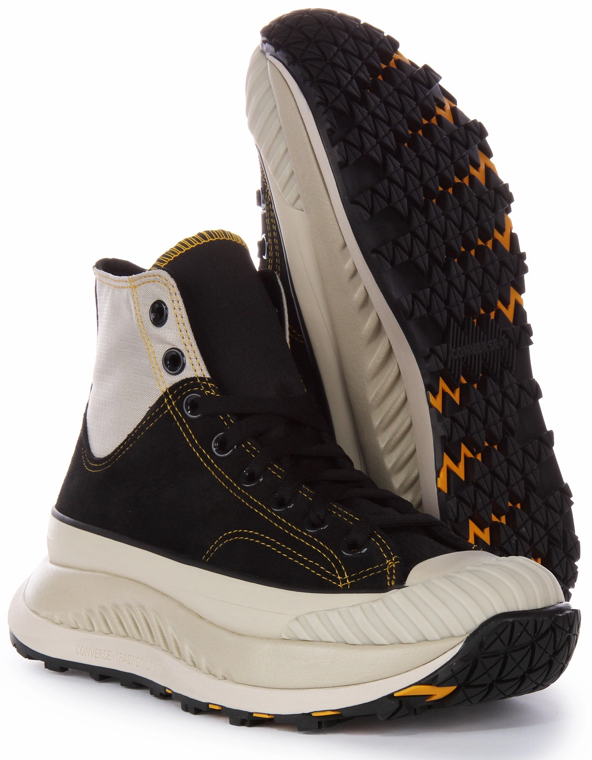 Lightweight Comfort Foam Converse Chuck 70 AT CX City A04522C In Black Yellow