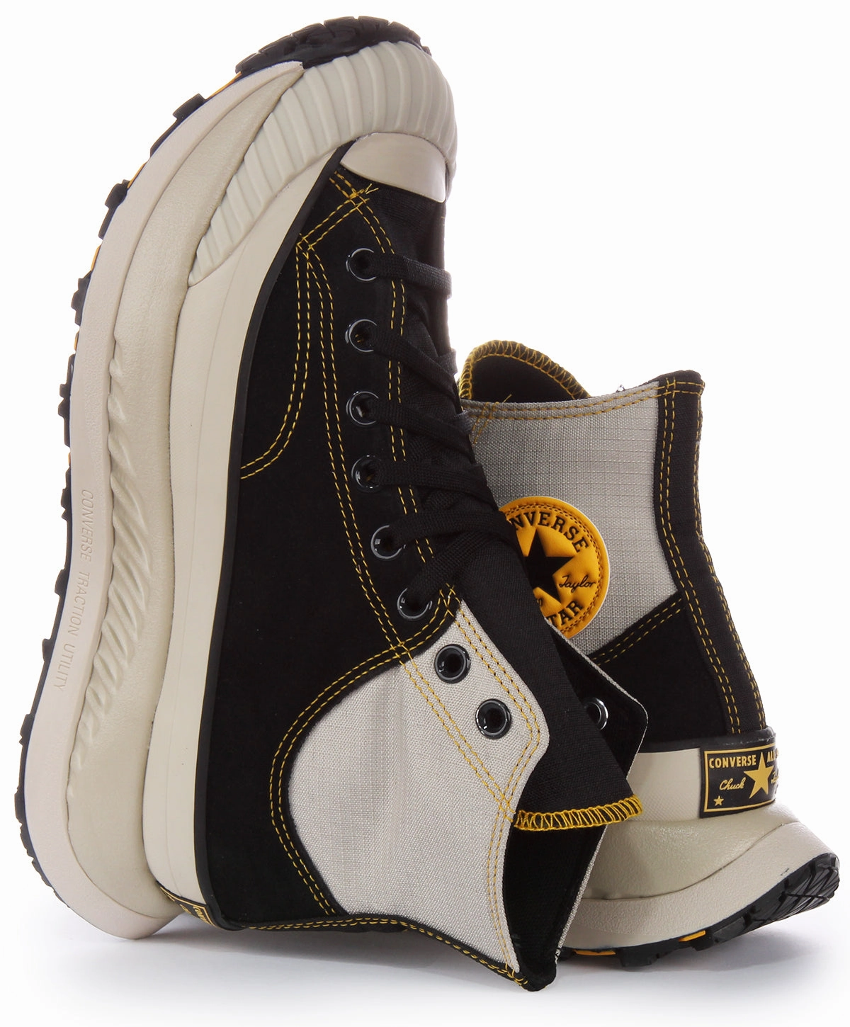 Lightweight Comfort Foam Converse Chuck 70 AT CX City A04522C In Black Yellow