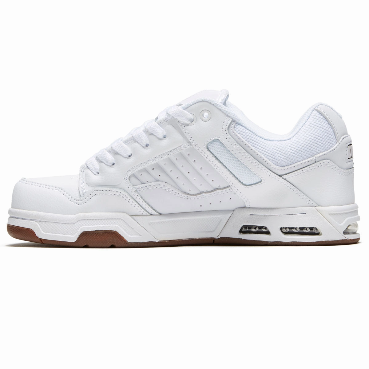 Lightweight Feel DVS Enduro Heir Shoes - White/Gum Nubuck