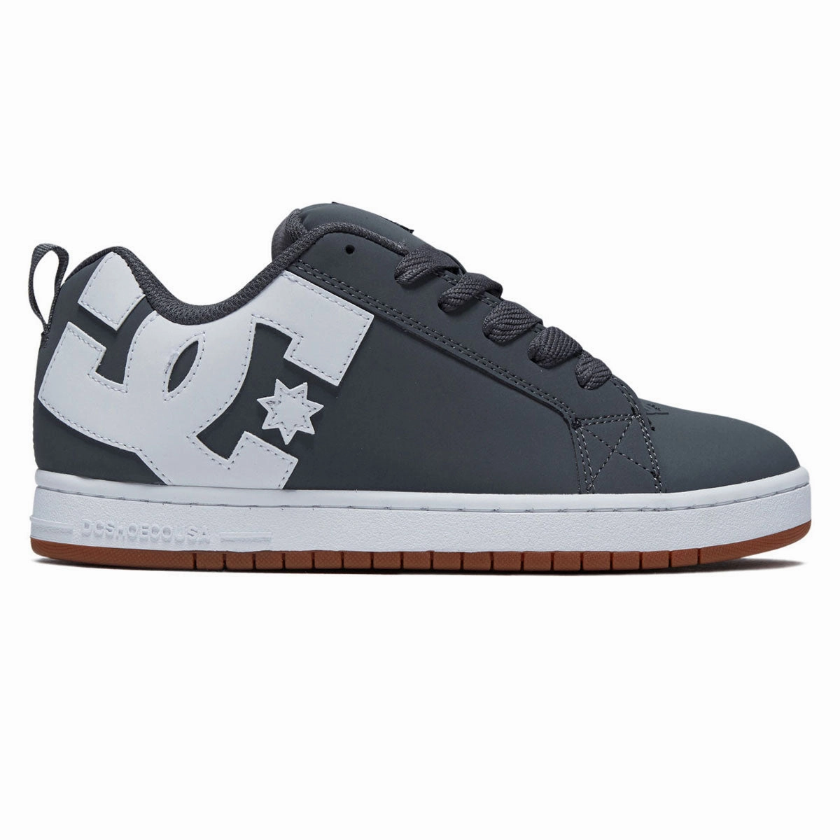 Side Balance DC Court Graffik Shoes - Grey/White