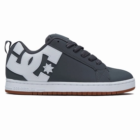 Side Balance DC Court Graffik Shoes - Grey/White