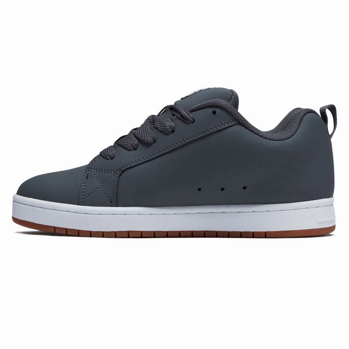 Lightweight Fit DC Court Graffik Shoes - Grey/White