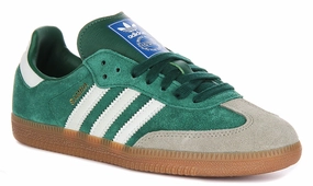 PU material Adidas Samba OG In Green