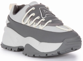 Snack Step Acupuncture Gingypock Trainers In Grey
