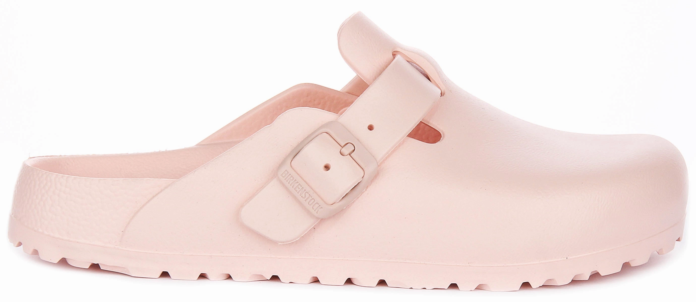 Lightweight Shock Pad Design Birkenstock Boston Eva In Rose | Narrow Fit