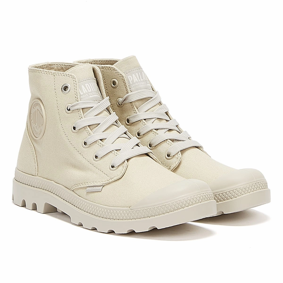 Palladium Pampa Hi Mono Chrome Grey Boots Mud Defense
