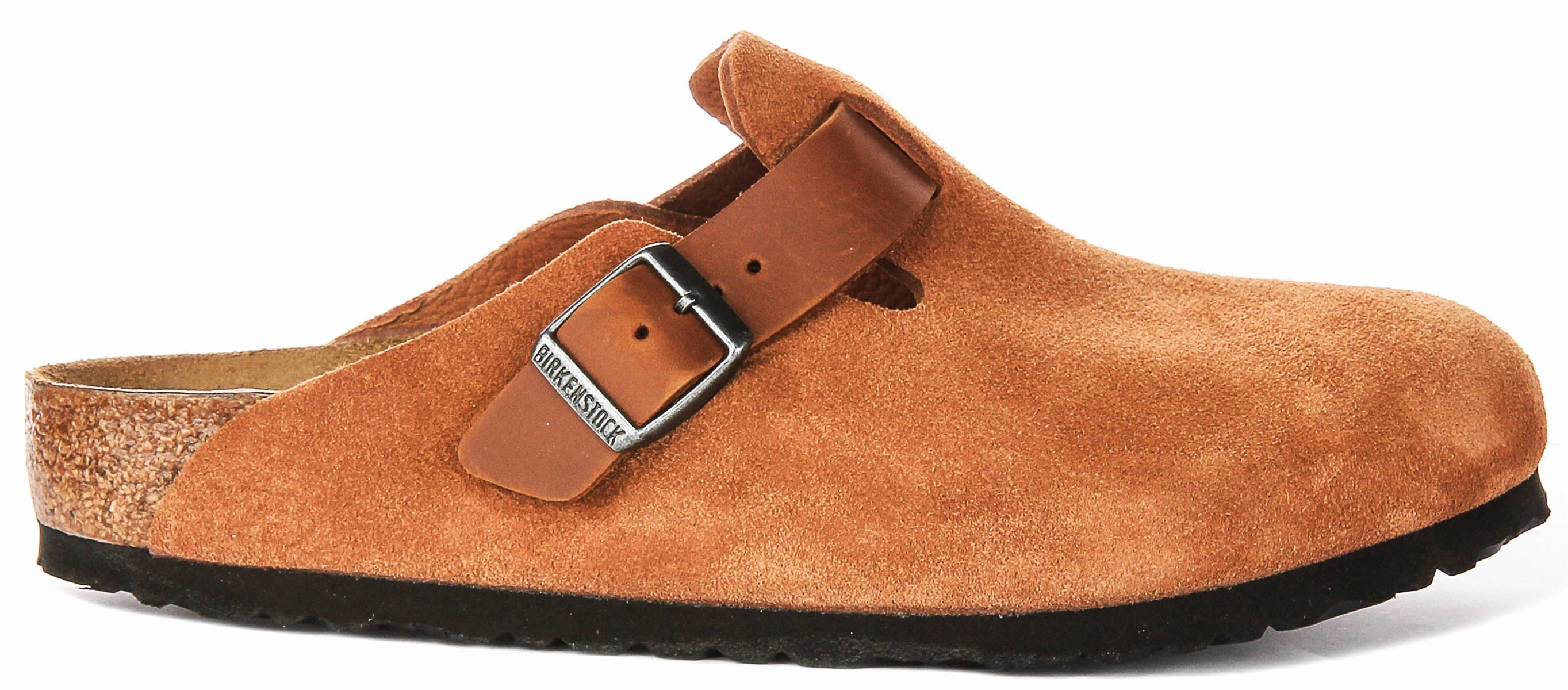 Long - Haul Birkenstock Boston Bs In Cognac | Regular Fity
