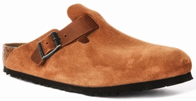 Birkenstock Boston Bs In Cognac | Regular Fity hill - training shoes Easy Mobility