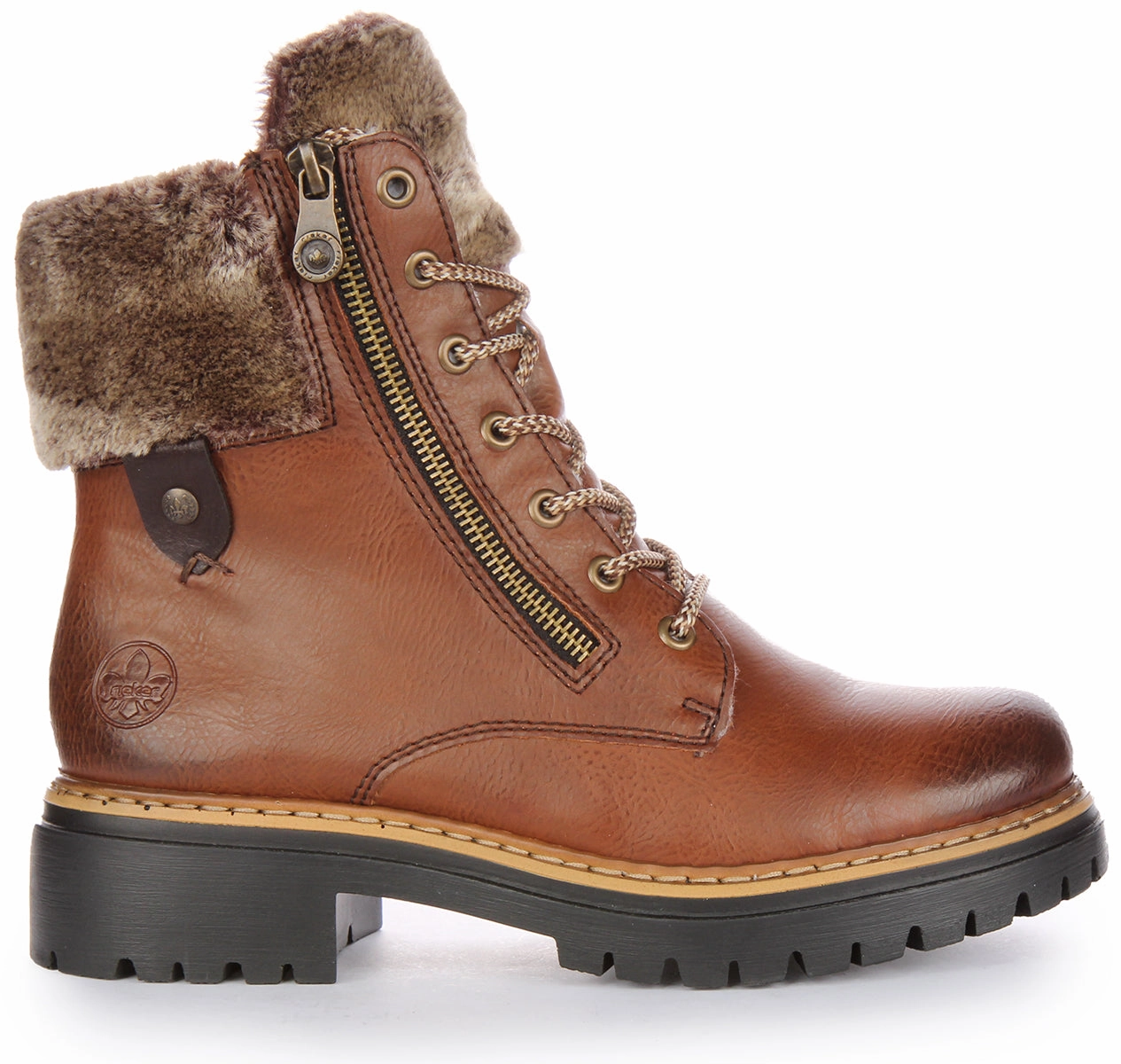 Long distance Rieker 72608-24 In Brown For Women