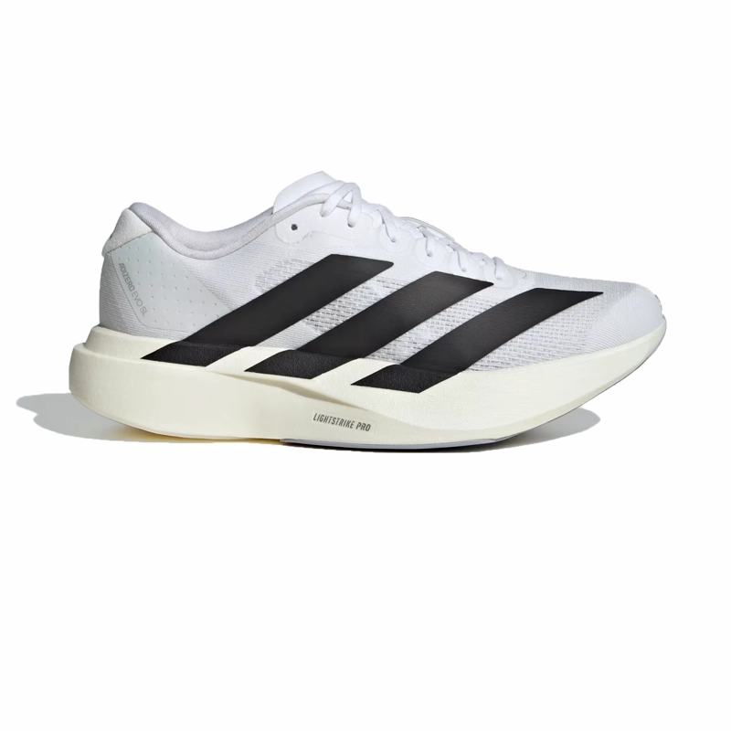 adidas - Adizero Evo SL - Cloud White/Core Black - Women's [JH6208] Hard surface running running in a 20K shoes