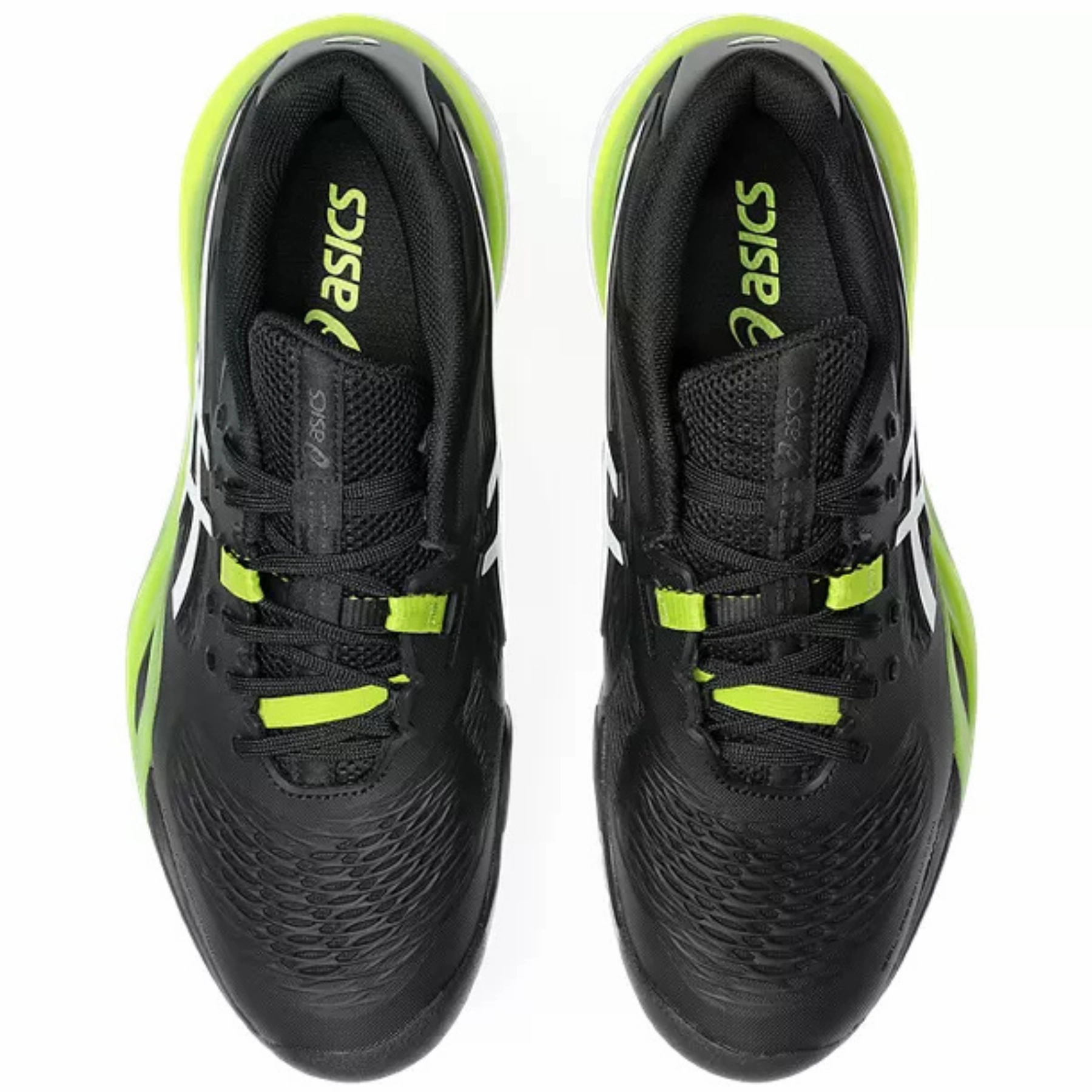 Long Wear Asics Gel Resolution X Hard Court Mens Tennis Shoes - Black/White