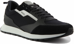 Hugo Icelin Run In Dark Blue For Men Loose Fit