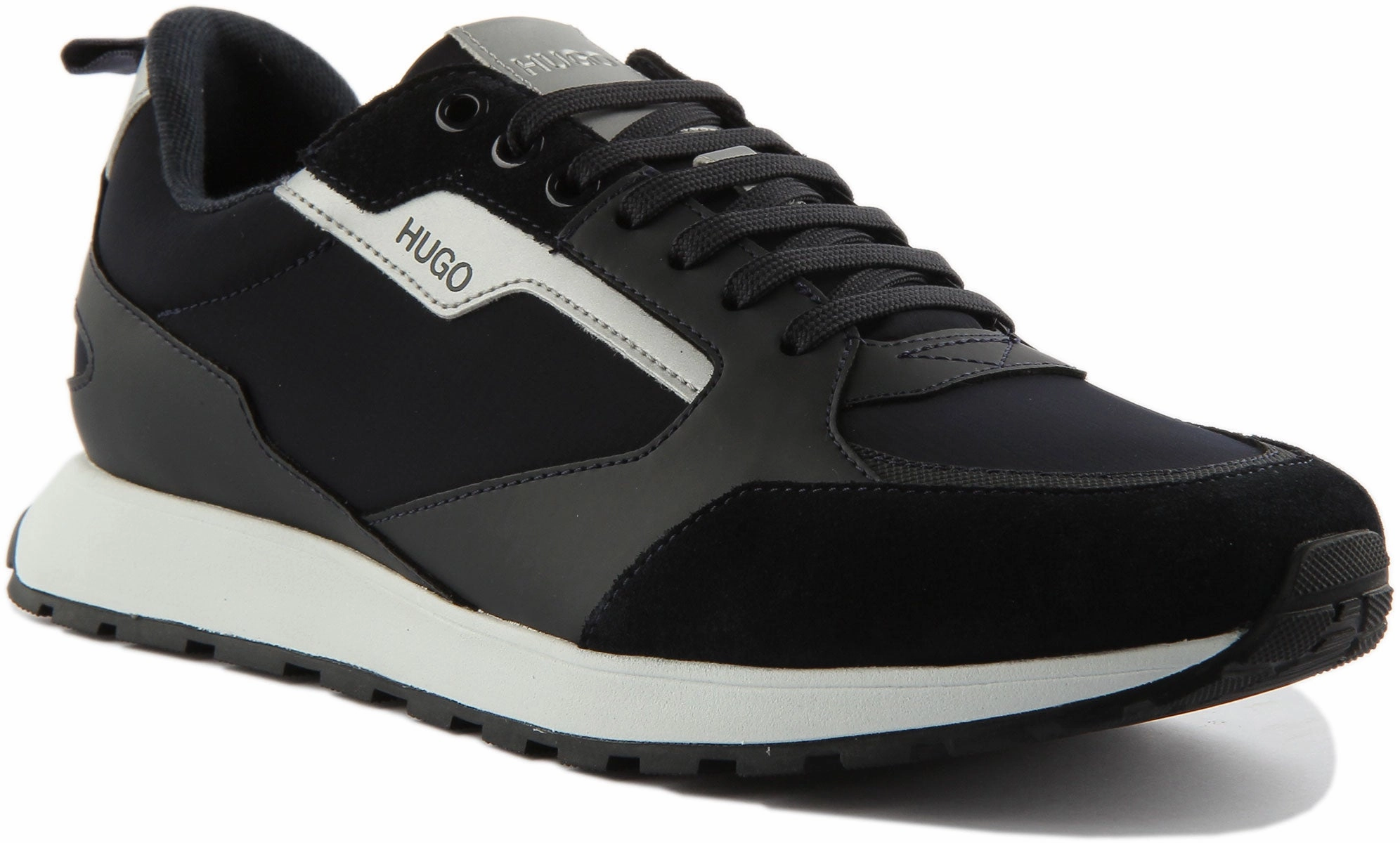 Hugo Icelin Run In Dark Blue For Men Loose Fit