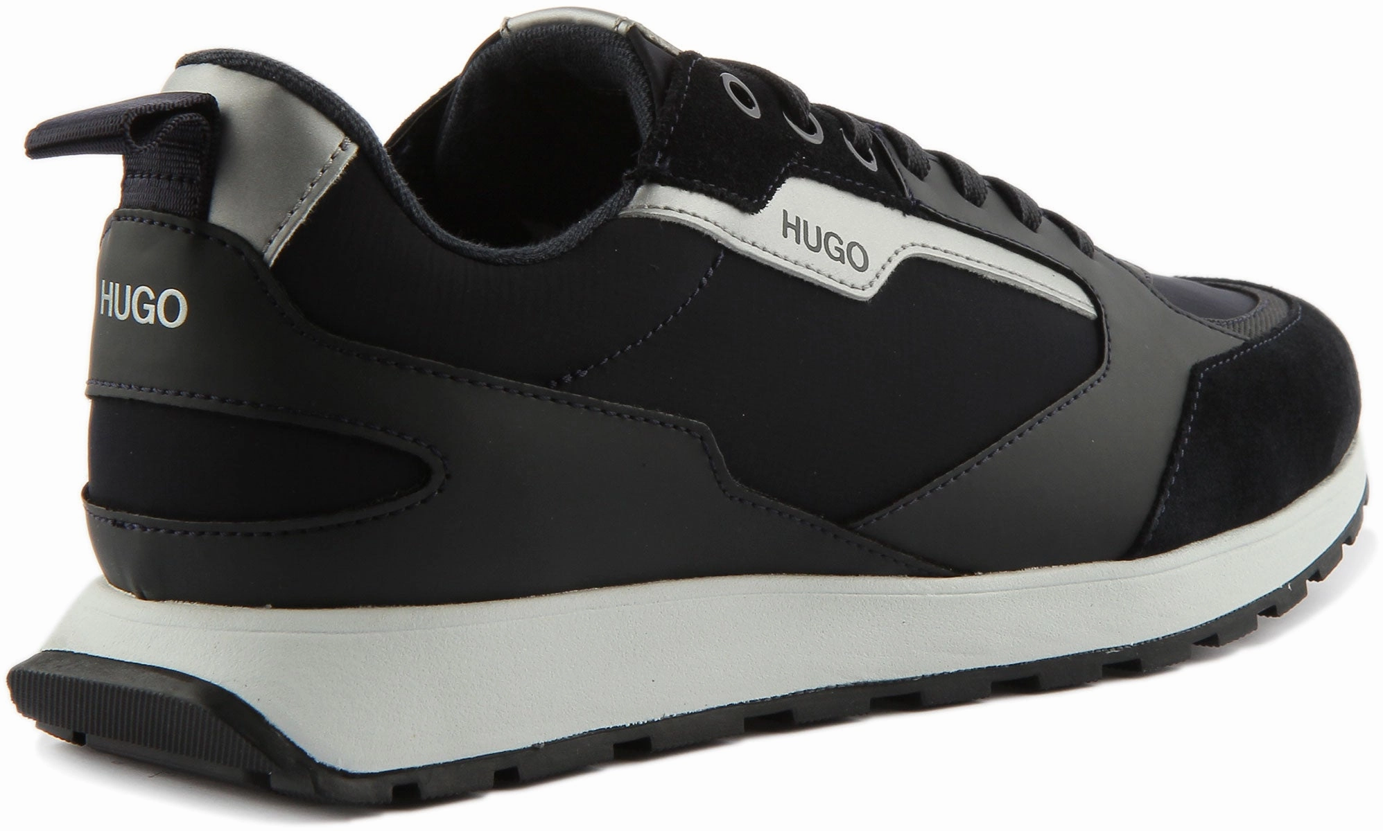 Loose Fit Hugo Icelin Run In Dark Blue For Men