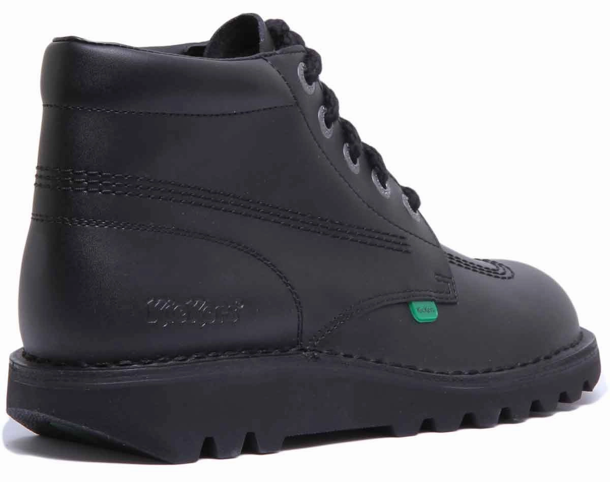 Loose Fit Kickers Kickers Kick Hi In Black in Adults UK Size 6.5 - 12