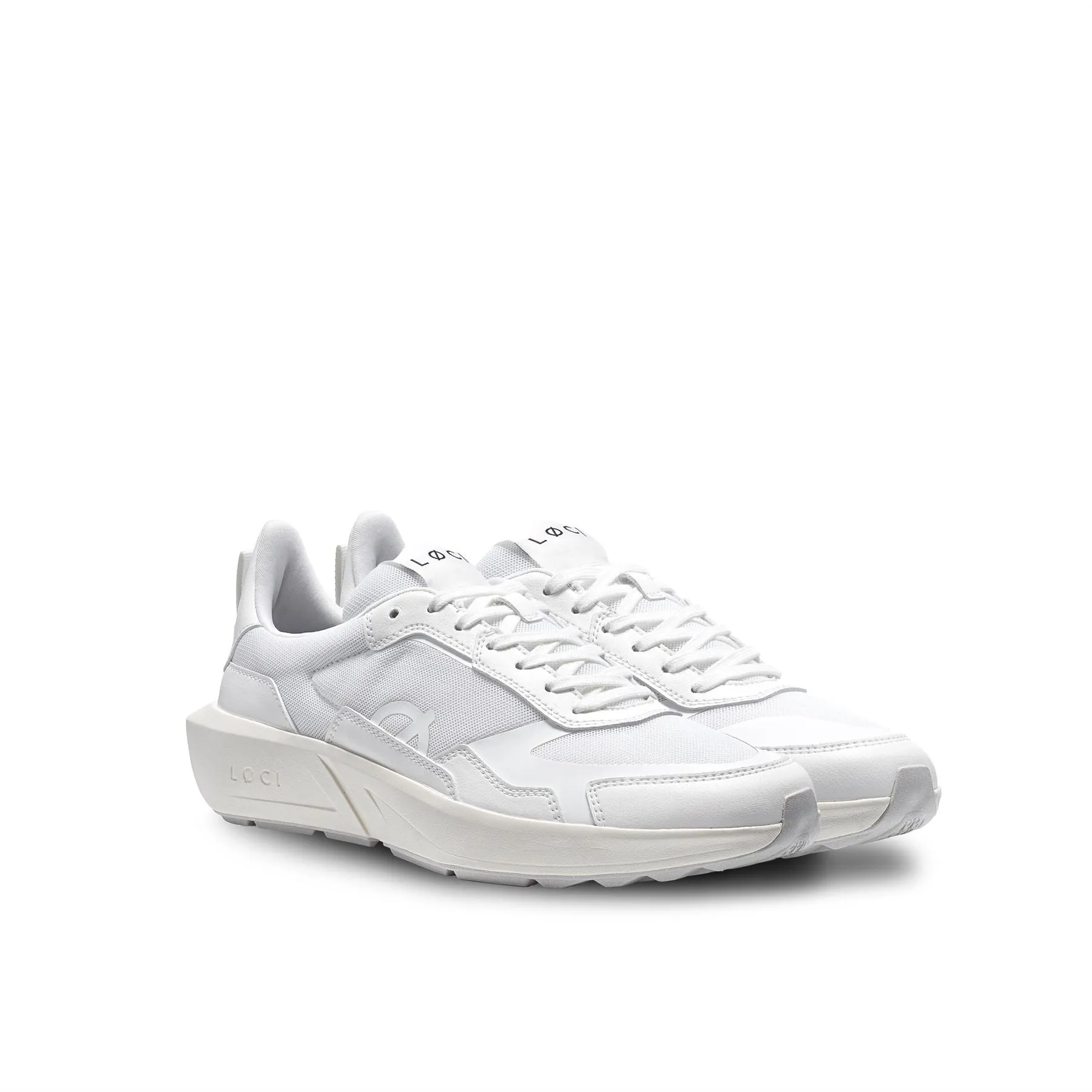 L???I FL??White/White Trainers Power Step Dynamic Walking