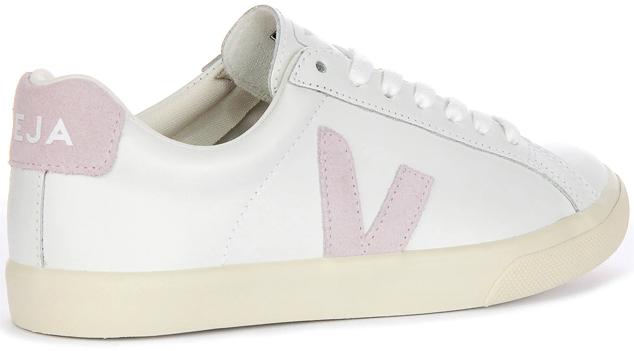 Lounge Fit Veja Esplar Logo In White Purple For Women