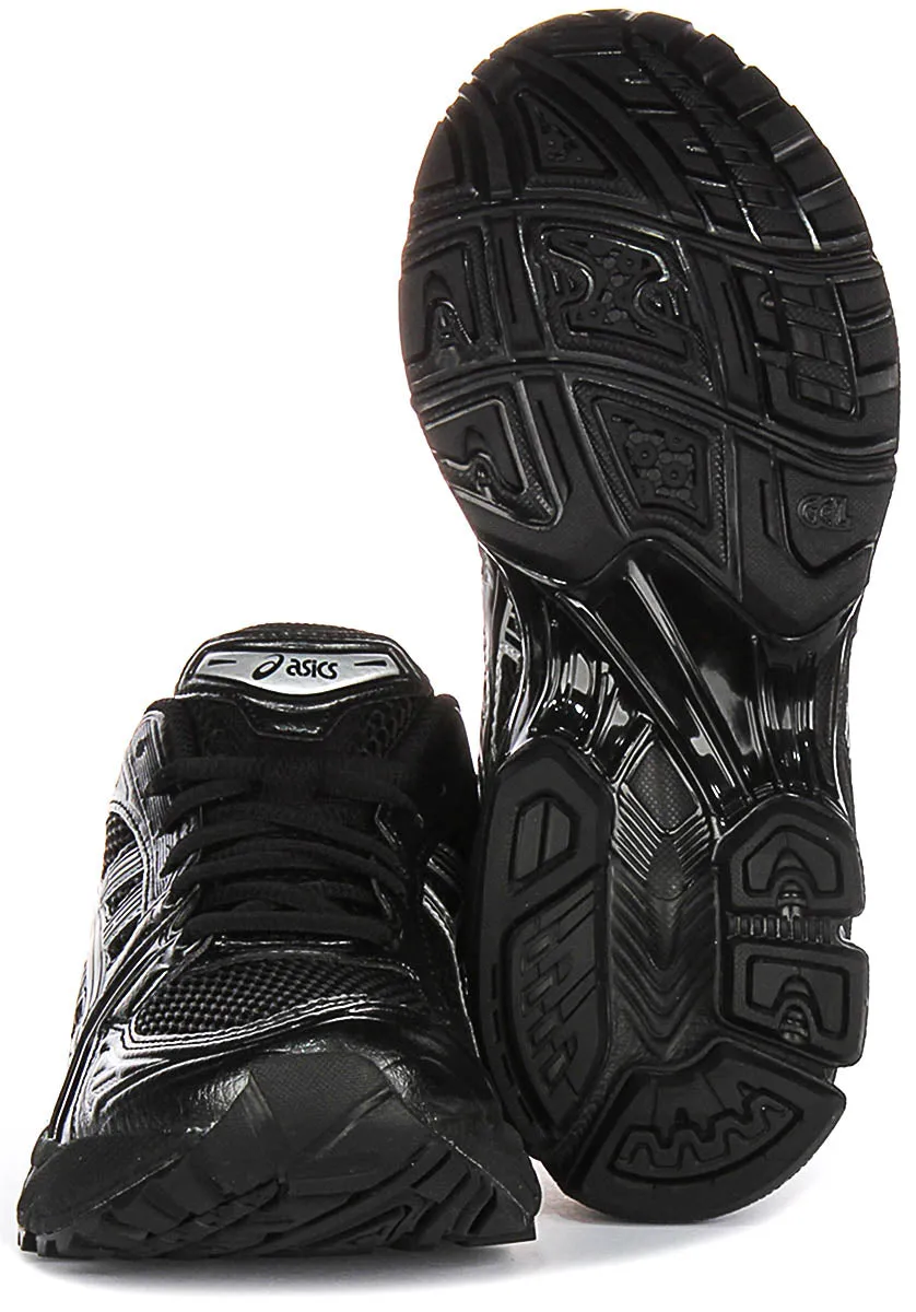 Low Impact Asics Gel Kayano 14 In Black Silver Unisex