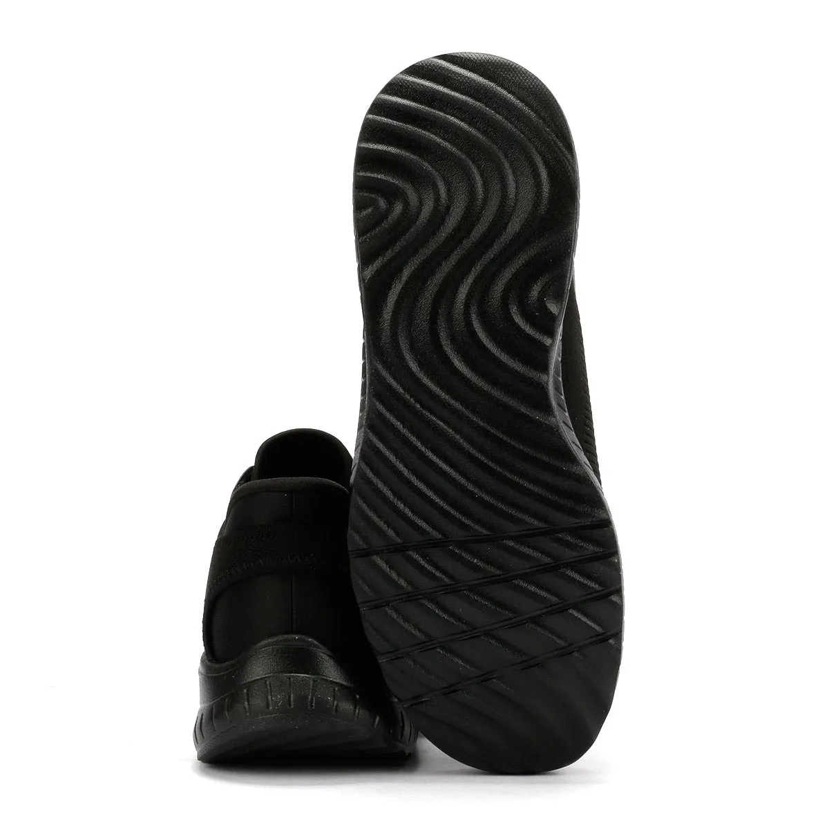 Low Profile Skechers BOBS Squad Chaos Women's Black Trainers