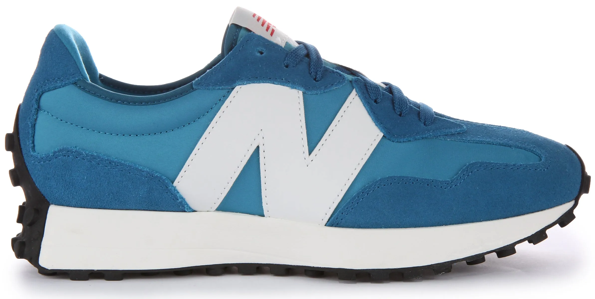 Luxe cushioning New Balance U327EA In Blue White