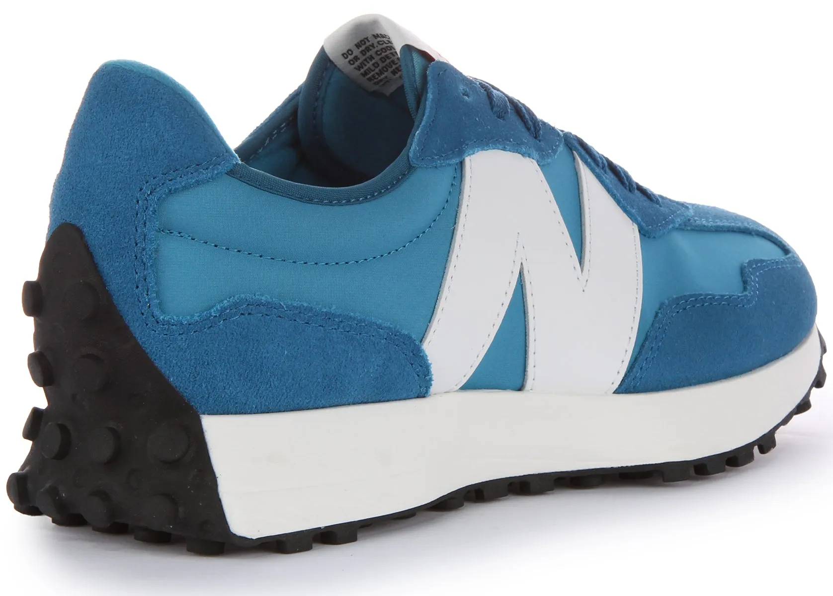 Luxe cushioning New Balance U327EA In Blue White