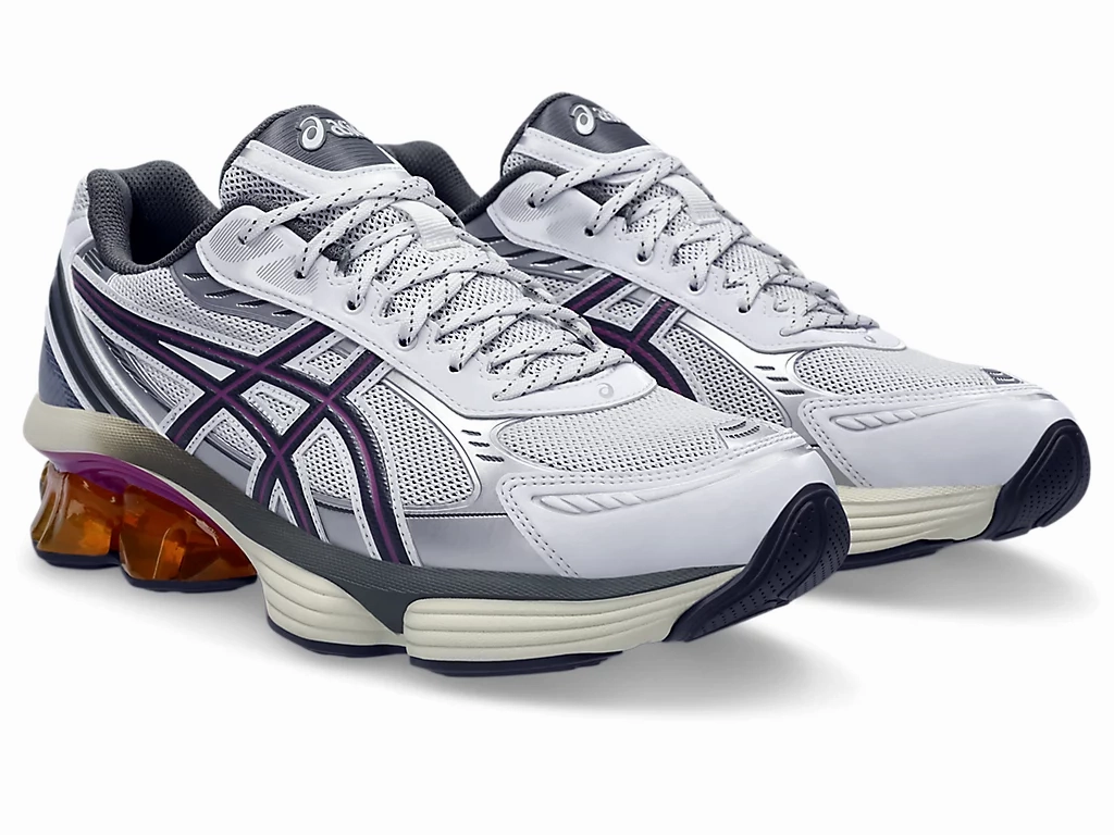 Luxe cushioning ASICS - Gel Kinetic Fluent - White/Truffle Gray - Unisex [1203A591 100]