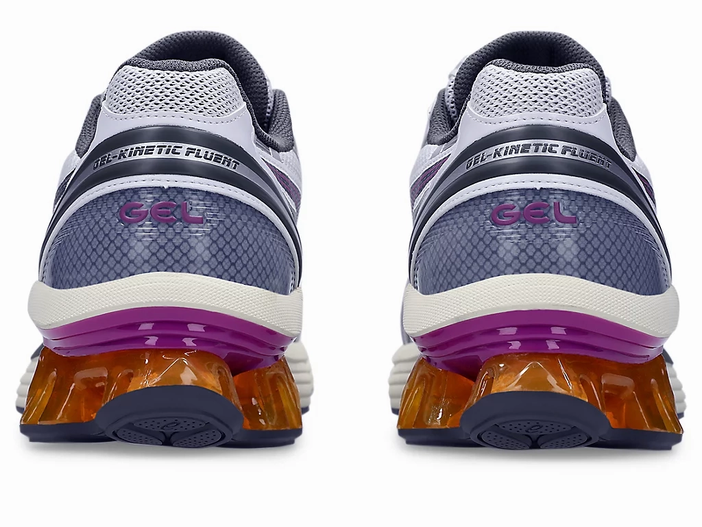 Luxe cushioning ASICS - Gel Kinetic Fluent - White/Truffle Gray - Unisex [1203A591 100]