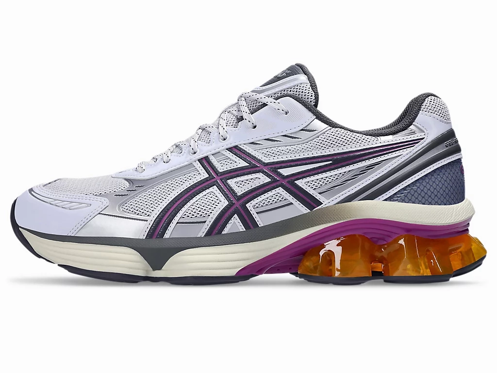 Luxe cushioning ASICS - Gel Kinetic Fluent - White/Truffle Gray - Unisex [1203A591 100]