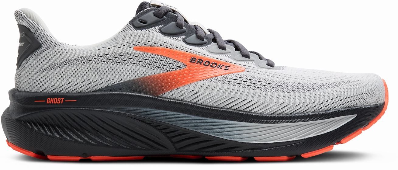 M Brooks Ghost 17 Oyster Mushroom/ Orange