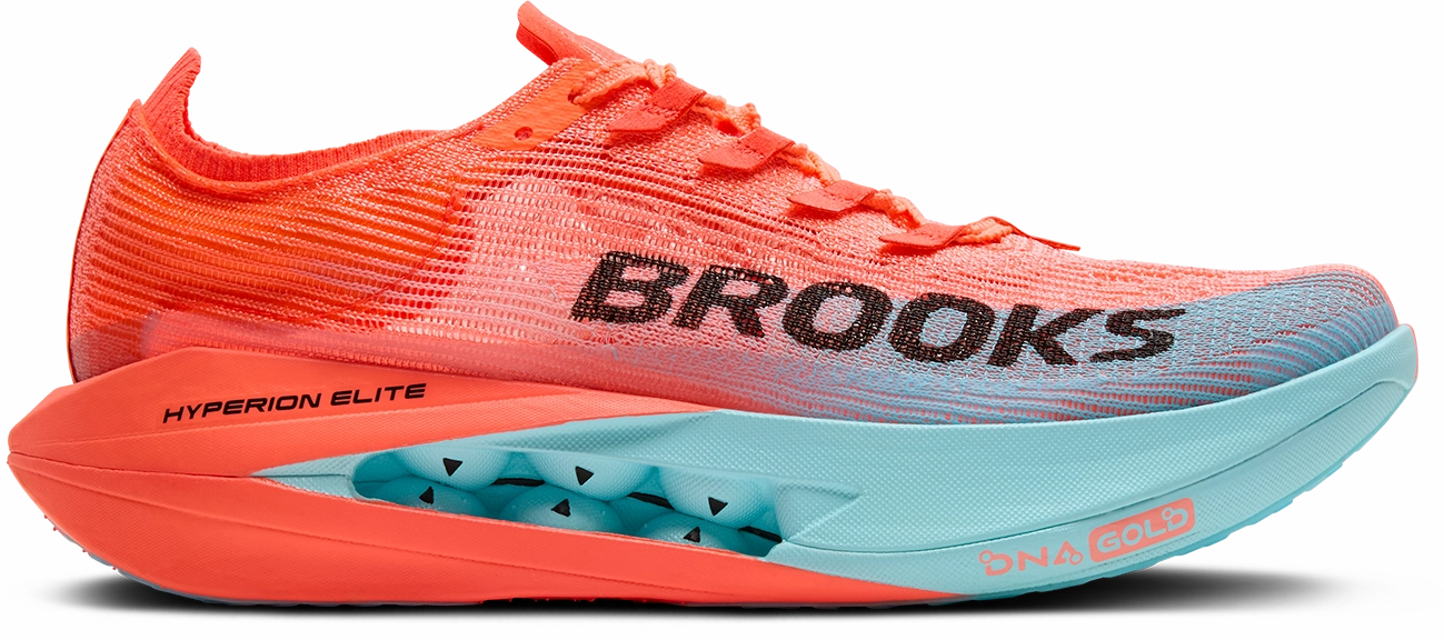U Brooks Hyperion Elite 5 Pink Clay Atomizer Blue