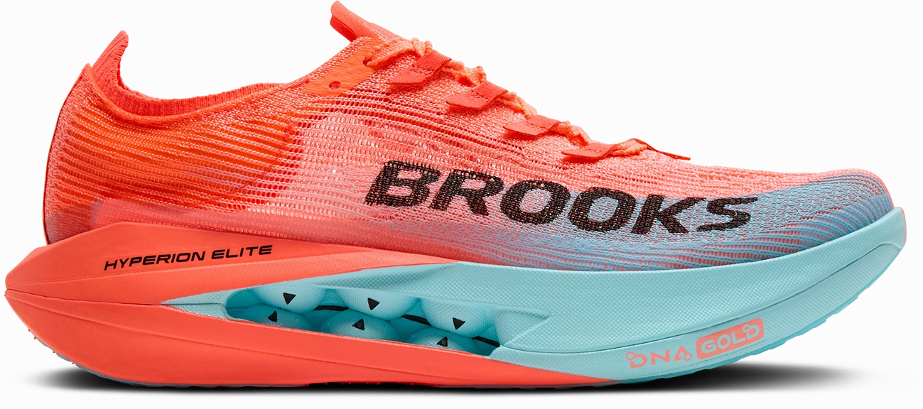 U Brooks Hyperion Elite 5 Pink Clay Atomizer Blue