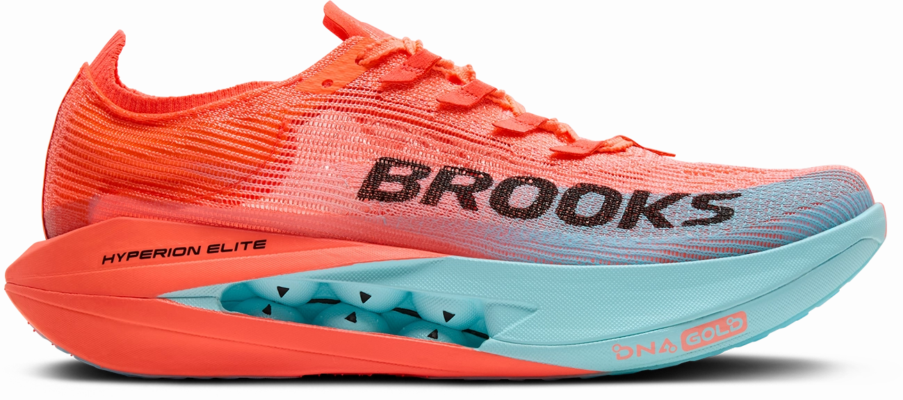 U Brooks Hyperion Elite 5 Pink Clay Atomizer Blue