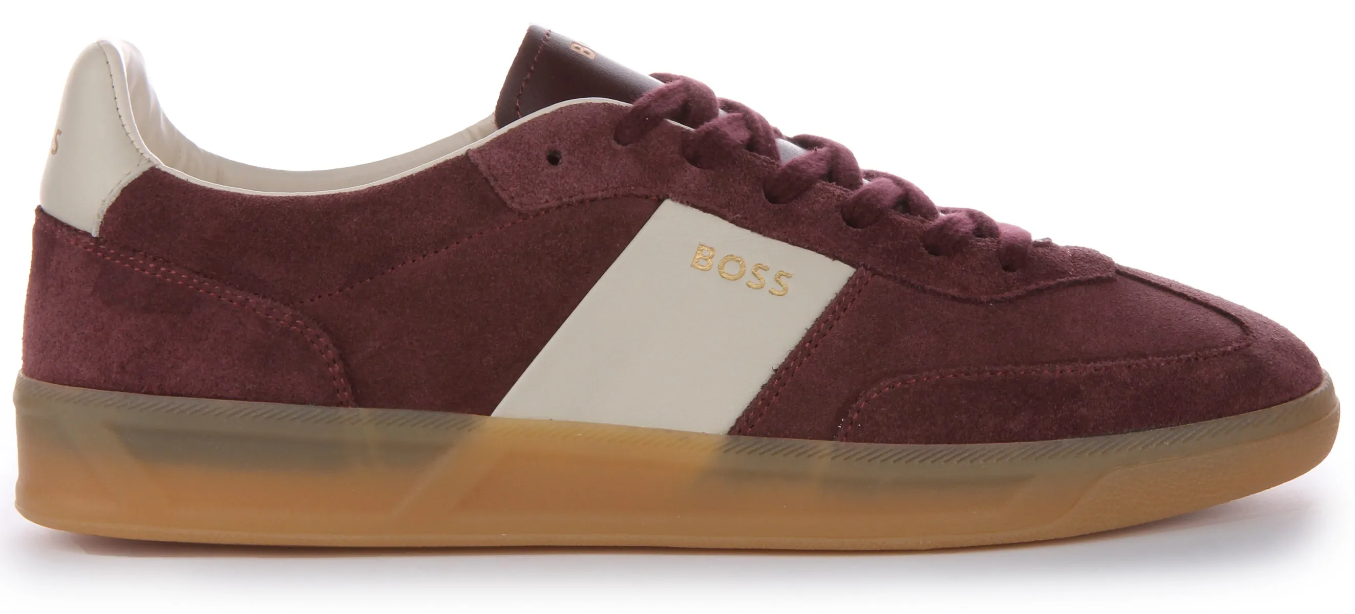 Max Control Boss Brandon Tennis Suede In Maroon For Men