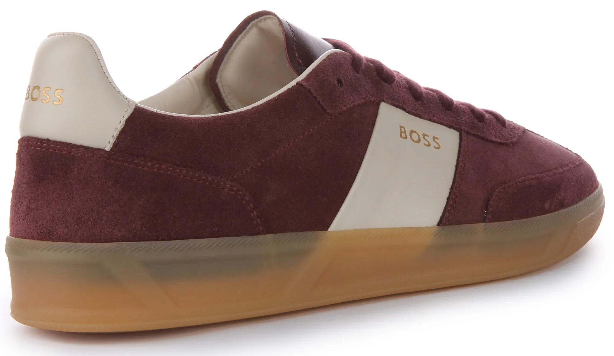 Max Control Boss Brandon Tennis Suede In Maroon For Men