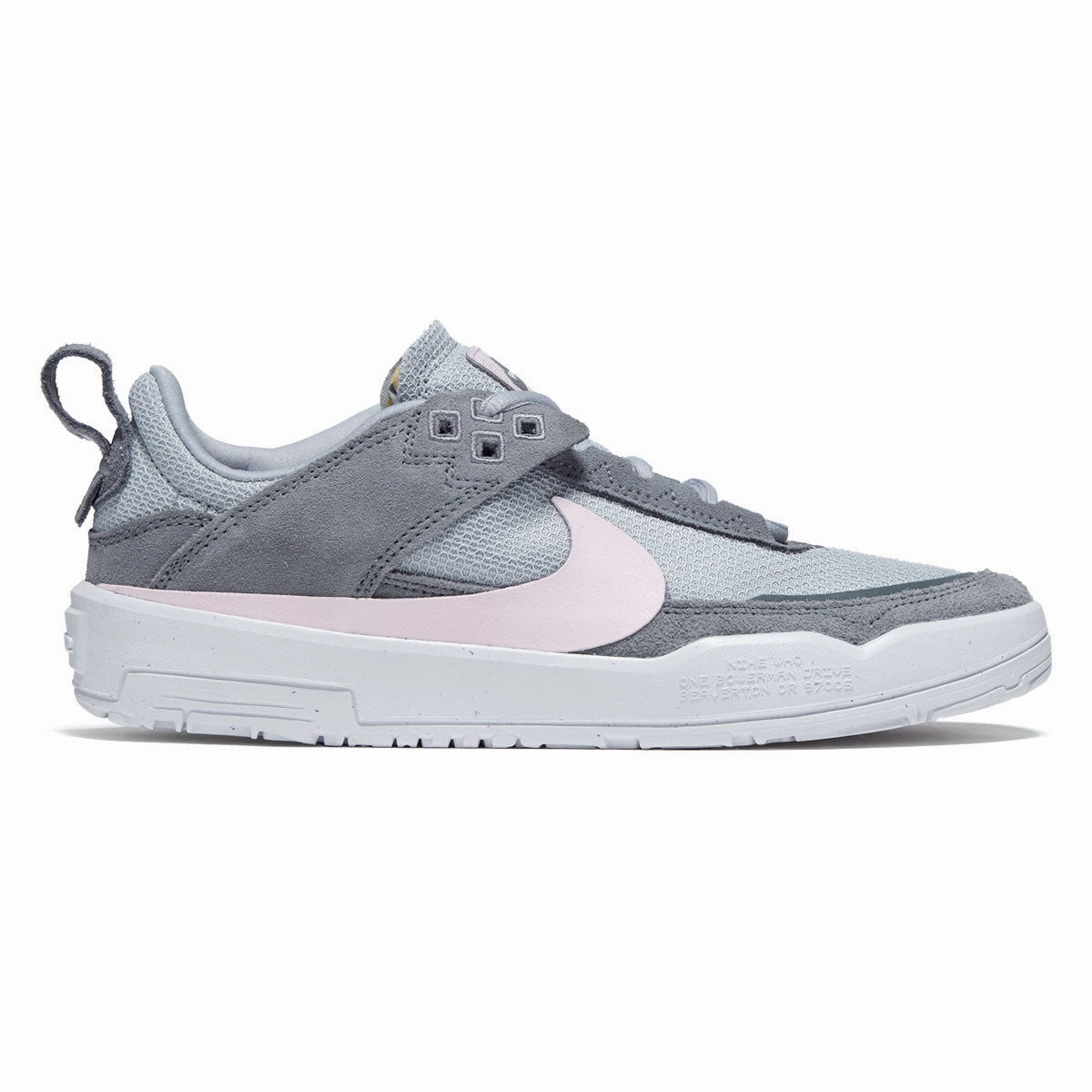 All Terrain Ride Athletic Edge Nike SB Youth Day One Shoes - Cool Grey/Pink Foam/Wolf Grey