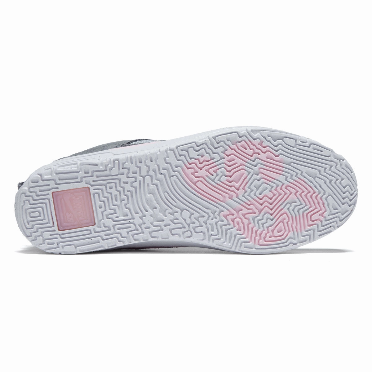 Max Grip Nike SB Youth Day One Shoes - Cool Grey/Pink Foam/Wolf Grey