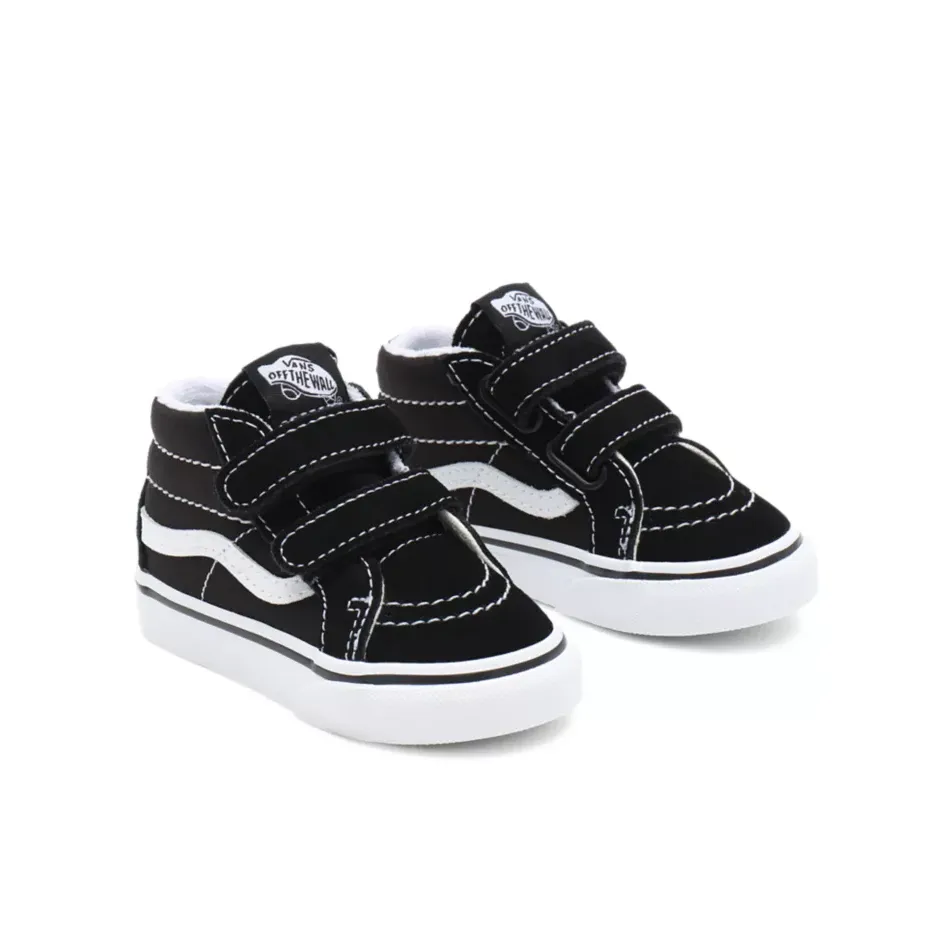 Maximum Support VANS SK8 MID REISSUE V BLACK/WHITE TODDLER