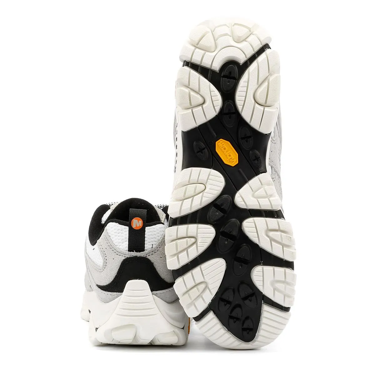 Merrell Moab 3 Men's White/Black Trainers Grip Zones