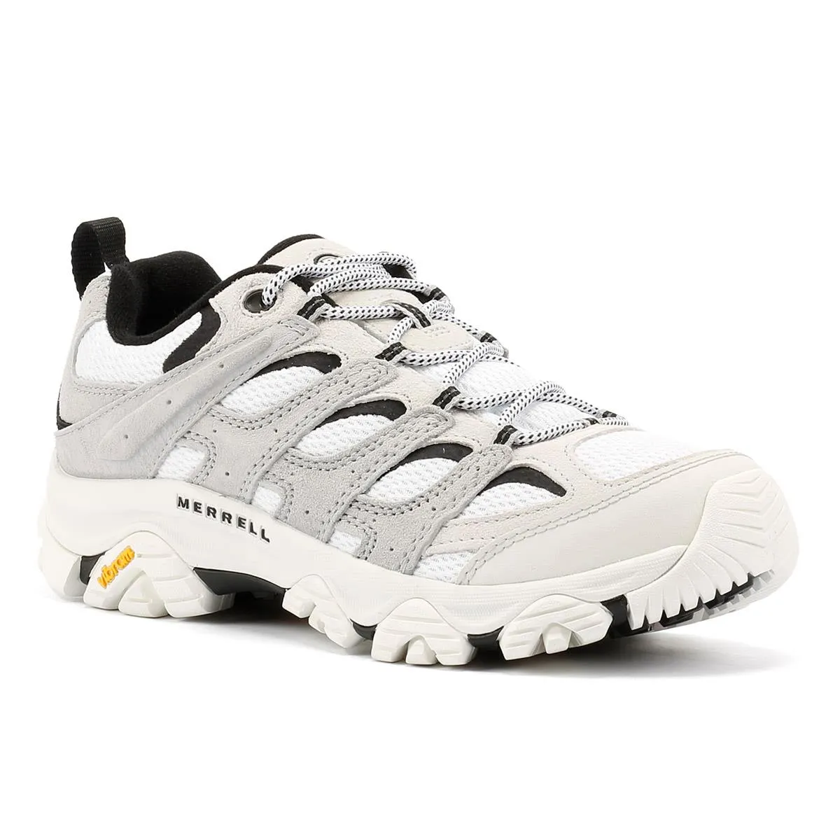 Merrell Moab 3 Men's White/Black Trainers Grip Zones