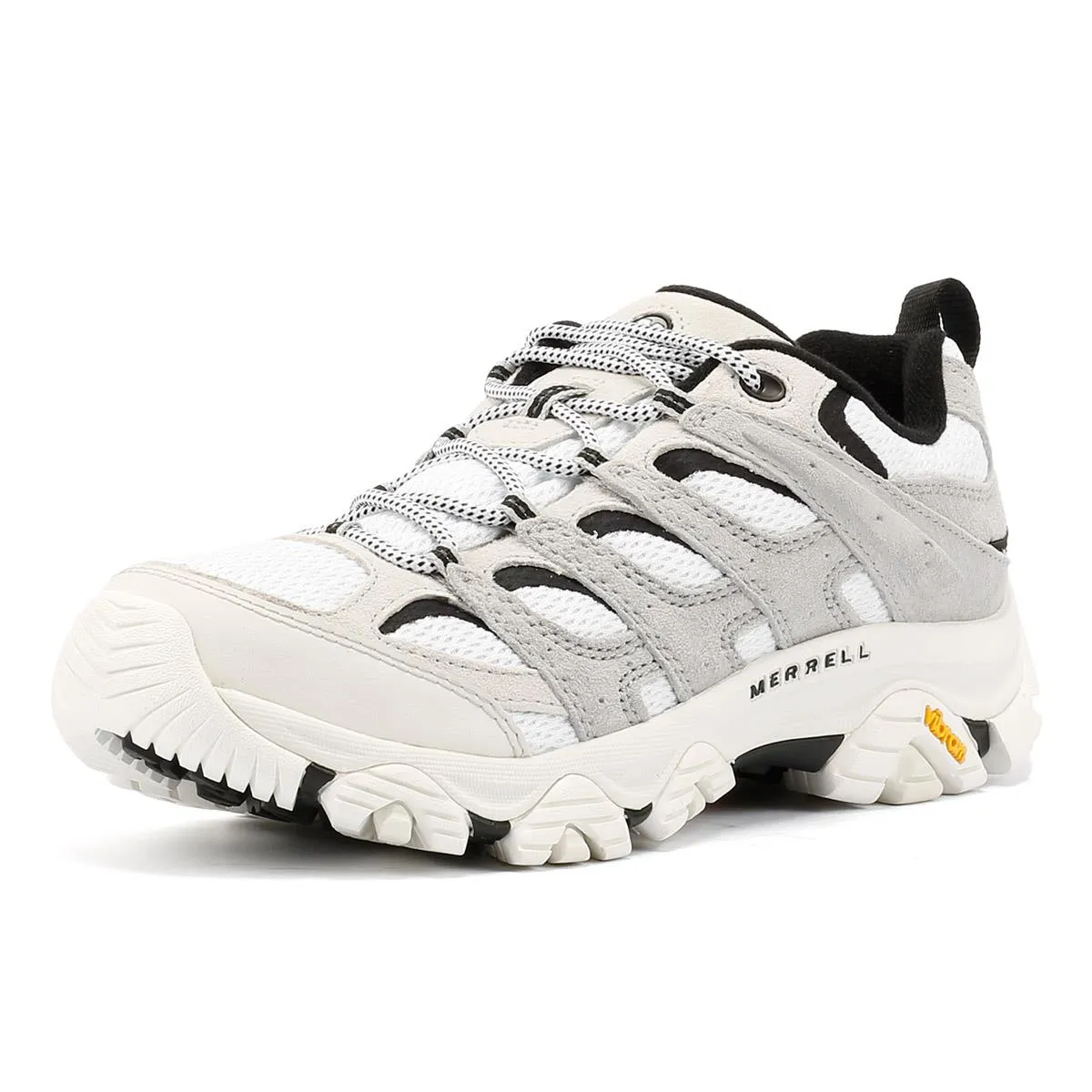 Merrell Moab 3 Men's White/Black Trainers Grip Zones