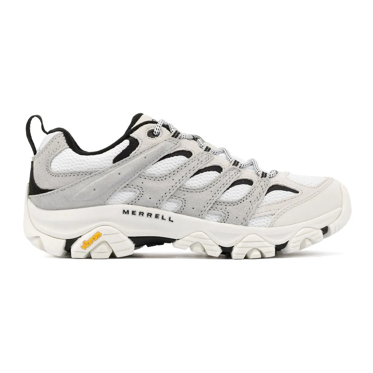 Merrell Moab 3 Men's White/Black Trainers Grip Zones