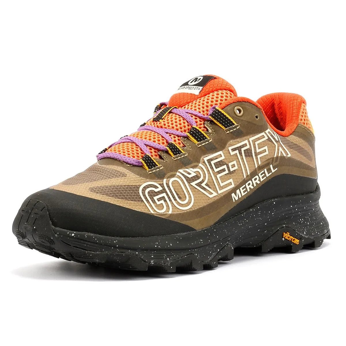 Merrell Moab Speed Gore-Tex SE Men's Coyote/Multi Trainers Agility Support