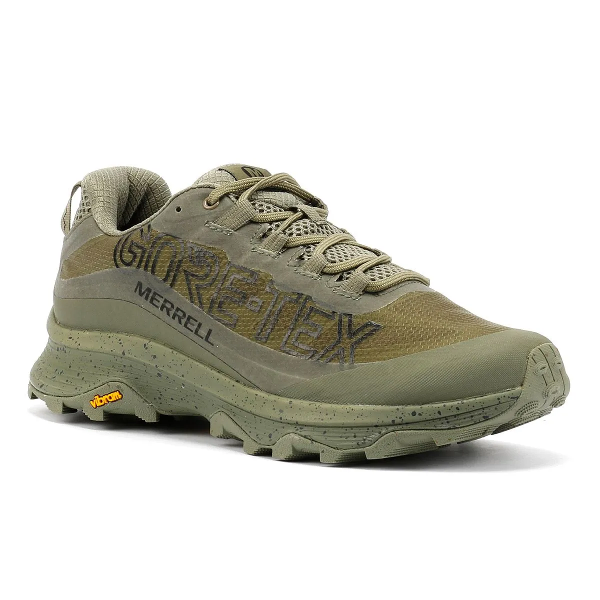 Merrell Moab Speed Gore-Tex SE Men's Olive Trainers Speed Grip