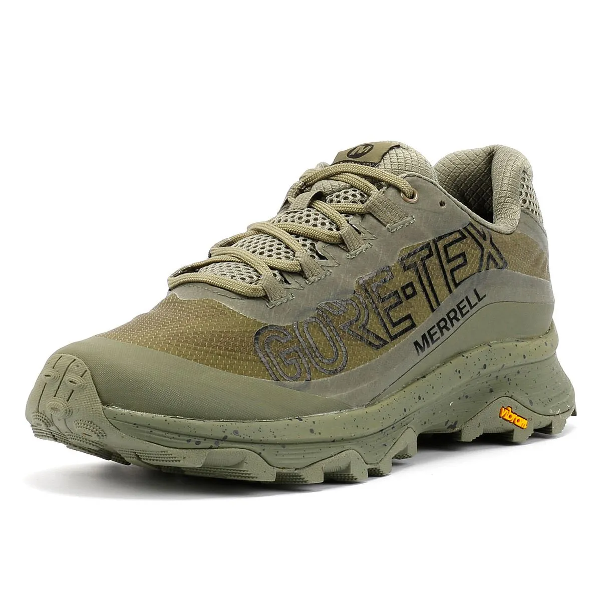 Merrell Moab Speed Gore-Tex SE Men's Olive Trainers Speed Grip