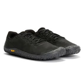 Merrell Vapour Glove 6 Leather Men's Black Trainers Midsole density balances softness and support Enhanced cushioning offers reliable shock absorption