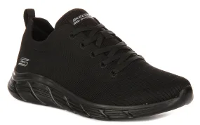 Skechers Bobs Sport Flex In Black For Women Power Movement