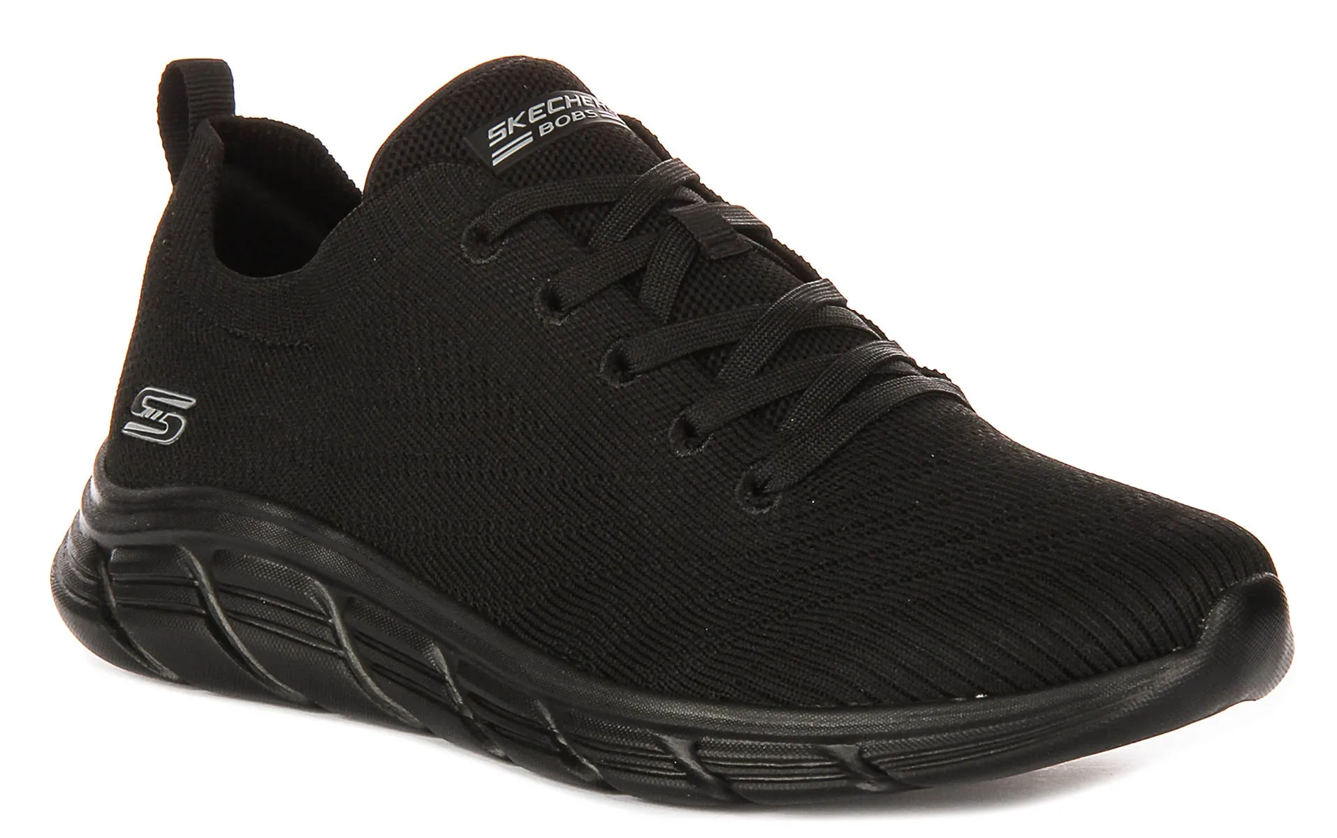 Skechers Bobs Sport Flex In Black For Women Power Movement