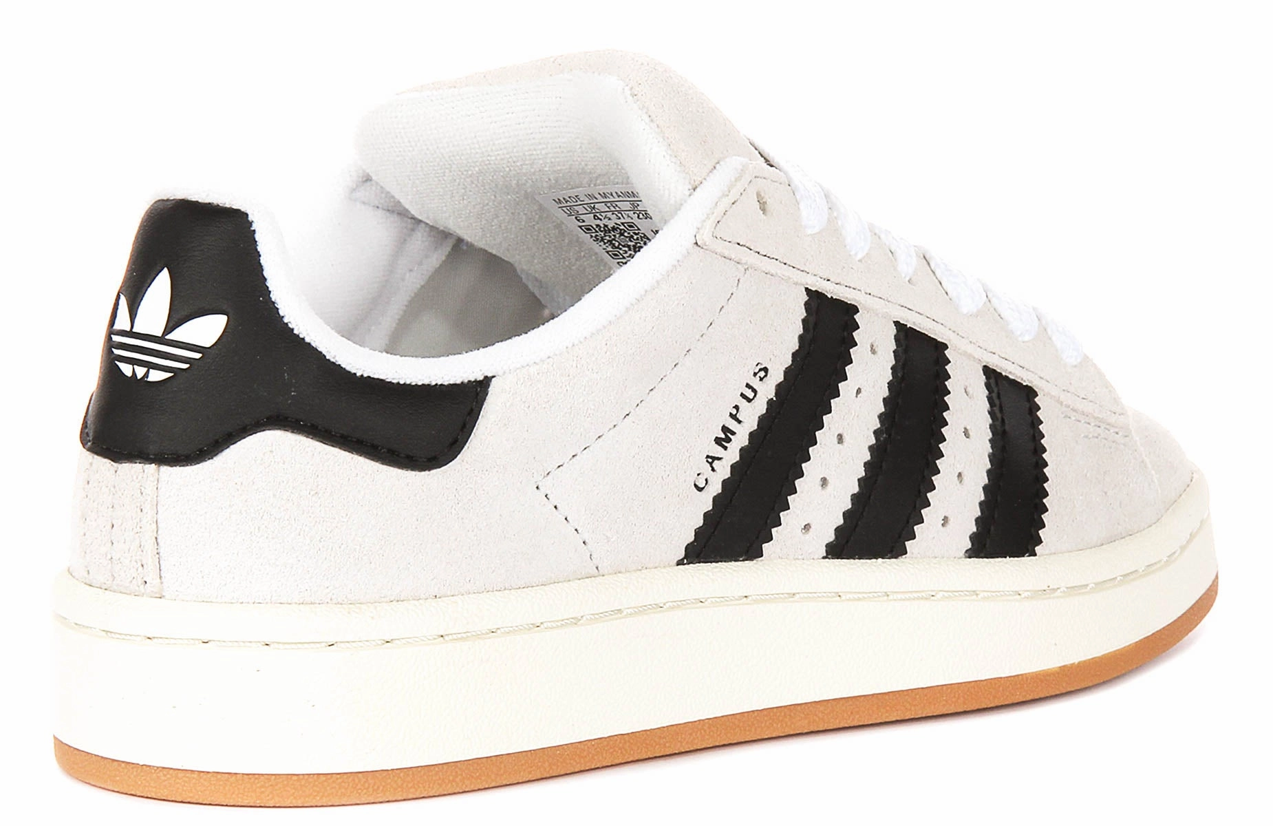 Mesh panel area Adidas Campus 00S In Grey Black For Women