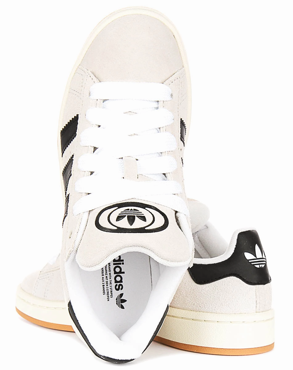 Mesh panel area Adidas Campus 00S In Grey Black For Women