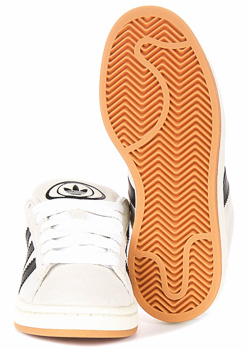 Mesh panel area Adidas Campus 00S In Grey Black For Women